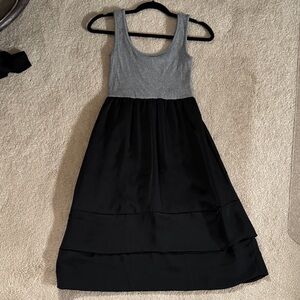 Mossimo Supply Co. Gray and Black Dress